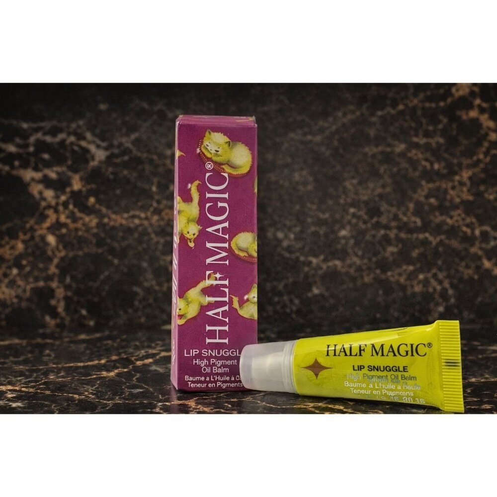 Half Magic Lip Snuggle Kitten Pounce High Pigment Oil Balm Hydrating Glossy Tint